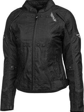 Fly Racing Women's Black Butane Motorcycle Jacket